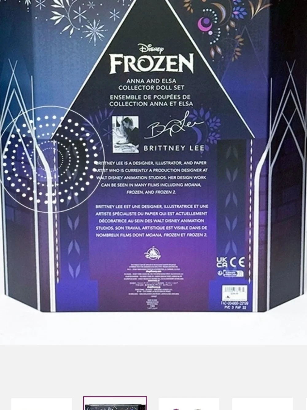 Disney Anna & Elsa Limited Edition Collector Doll Set By Brittney Lee NIB